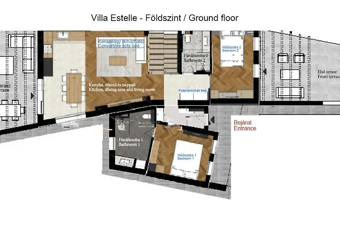 Villa Estelle - Pool, Jacuzzi, Sauna - Balaton *